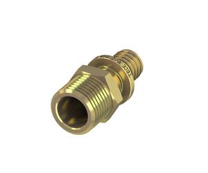 Boquilla de transición TECEflex, latón estándar, 765506, Versión: Dimensión 16 x rosca exterior (R) 3/4"