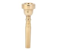 Boquilla DE Trompeta 3C 5C 7C Material DE LATÓN Superficie Lisa Voz Dulce Clara para Trompeta DE Tono Bb Accesorios para Instrumentos Musicales (Oro 5C)