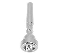 Boquilla de trompeta - 5C de repuesto para principiantes y jugadores profesionales, accesorios de instrumentos de trompeta (plata)