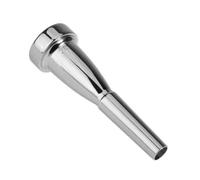 Boquilla de trompeta 7C 5C 3C tamaño profesional aleación instrumentos musicales de latón accesorios de trompeta piezas de ejercitador principiante (Tamaño : Silver 7C)