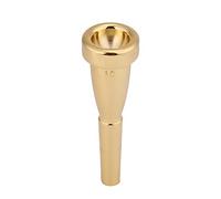 Boquilla de Trompeta Boquilla de Trompeta de Plata Dorada 3C Accesorios para Instrumentos Musicales de Metal Pequeño para Jugadores Profesionales(Oro)