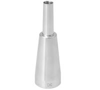 Boquilla de trompeta chapada en metal inoxidable 3.0C/5C/7C, accesorios de instrumento de bocina profesional, trompeta de acero inoxidable