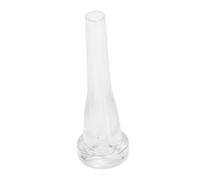 Boquilla de Trompeta de ABS 7C TamañO para Principiantes de Accesorios de Trompeta Musical Piezas o Ejercitador de Dedos, Blanco