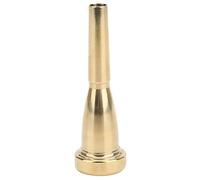 Boquilla de trompeta de latón galvanizado dorado, tamaño 7C, para principiantes, profesionales, estudiantes pequeños, uso práctico, hermoso y elegante