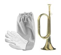 Boquilla De Trompeta De Latón Para Orquesta De Cornetas Profesional 7C Oro