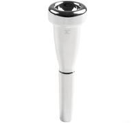 Boquilla de trompeta en tamaños 3C/7C, perfecta para instrumentos de Bach, hecha de aleación de cobre (plata 3C)