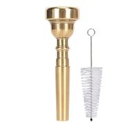 Boquilla De Trompeta,Juego De Boquillas De Trompeta De Oro 7C Con Cepillo De Limpieza,Boquilla De Trompeta De Latón Para Principiantes Y Jugadores Profesionales,Accesorios De Trompeta
