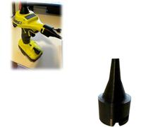 Boquilla de válvula de soplado para inflador inalámbrico de alto volumen Ryobi de 18 V, mejora eficazmente la eficiencia de inflado, ahorra tiempo