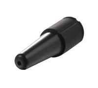 Boquilla de vapor for cafetera de acero inoxidable, compatible con Delonghi EC680, 685 y ECP342. Piezas for cafeteras.(Silicone Black)