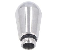 Boquilla de Vapor para Máquina de Café, Pieza de Repuesto para Cafetera con Punta de Agujeros Múltiples de Acero Inoxidable 304, Boquilla de Vapor para Cocina de Cafetería(4 Holes 22x18mm)