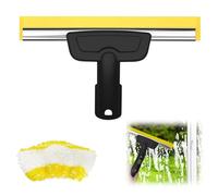 Boquilla de ventana para limpiador de vapor Karcher con juego de paños de microfibra, compatible con Kärcher SC1 SC2 SC3 SC4 SC5 SC7, accesorio de repuesto para limpieza sin rayas de vidrio, ventanas