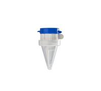 Boquilla de vertido de bebidas con tapa para sellado de derrames para bebidas en caja, boquilla de extensión ORy150 (azul, 6 x 2,2 cm)