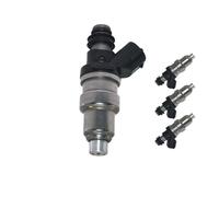 Boquilla del inyector Inyector de combustible 23250-46010 para Toyota Mark2, Chaser, Crown, Majesta, Cresta, 2.5L, 1JZGE Reemplazo(23250-46010(4PCS))