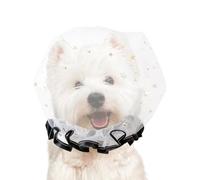 Boquilla del tesoro del perro - 11.81in Engranaje para mascotas de malla respirable | Antimordedura de prevención de objetos extranjeros para perros pequeños | Casco a prueba del tesoro elástico