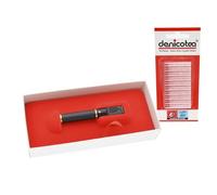 Boquilla Denicotea Niza Ébano 6mm: Para puro, cigarrillo, filtro 6mm, ebano negro, fumar, accesorios fumador