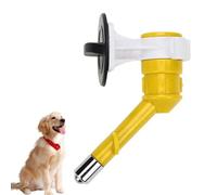 Boquilla dispensadora de agua para mascotas - Boquilla para beber resistente y robusta para mascotas, automático 'alimentador 'agua de los perros Cabeza de fuente 'dispensador' sin