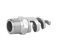 Boquilla en Espiral de Rosca Macho de Acero Inoxidable, Accesorios de Riego Antiobstrucción, Estructura Compacta de 1/4 a 1 Pulgada, Amplia Gama de Usos (-1011200317513)