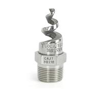 Boquilla Espiral de Cono Lleno Acero Inoxidable 316L | Supresión Enfriamiento Irrigación Limpieza: Rosca macho de acero inoxidable 316L 1/4-1 pulg.(3of8)