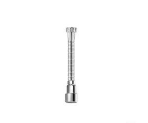 Boquilla extensible giratoria de acero inoxidable para grifos estándar para aumentar el rango de pulverización y soportar el enjuague completo de platos y productos (20 cm)