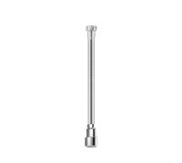 Boquilla extensora de cocina de acero inoxidable diseñada para adaptarse a la mayoría de grifos con aireador giratorio de 360 grados para un mejor fregadero y control (75 cm)