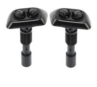 Boquilla Faro Compatible Con Serie 7 E38 725 728 730 735 740 750 1994-2001 Faro Delantero Faro Delantero Lavafaros Rociador Boquilla De Agua De Limpieza Chorro(2PCS-Black)