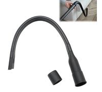 Boquilla Flexible para Aspiradora Universal - Cabezal Plano Largo para Juntas, 32/35 mm, Accesorios Aspiradora Universal con Tubo de Succión de 62 cm para Rincones, Sofás y Coche