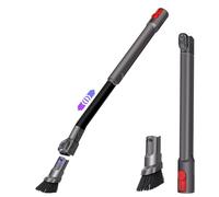 Boquilla flexible para juntas Dyson Outsize V15 V12 Slim V11 V10 V8 V7 Gen5detect piezas de repuesto, boquilla plana larga accesorio de aspiradora, cepillo para juntas extensible para esquinas