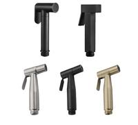 Boquilla for grifo de bidé, pulverizador de bidé de mano, pistola rociadora for grifo de inodoro, cabezal de ducha de agua fría individual, accesorios autolimpiables(MULTI)