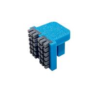 Boquilla for limpiaparabrisas Kobra S1, cepillo de boquilla más duradero, Combo Hotend, repuestos, herramienta limpieza, accesorio impresora(Upgraded Blue,3pcs)