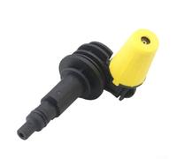 Boquilla giratoria de 360 grados para Karcher K2 K3 K4 K5 K6 para lavadoras a presión Lavor Cabezal de pulverización ABS giratorio Accesorio ligero Conexión de bayoneta para (B)