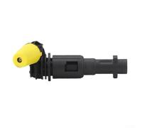 Boquilla giratoria de 360 grados para Karcher K2 K3 K4 K5 K6 para lavadoras a presión Lavor Cabezal de pulverización ABS giratorio Accesorio ligero Conexión de bayoneta para (A)