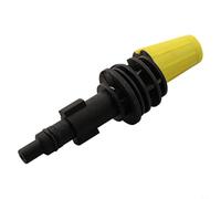 Boquilla giratoria de alta presión para lavadora a presión LAVOR, chorros de giro turbo de 360° para limpieza profunda, pieza de repuesto PA66+30GF negro amarillo (1 unidad)