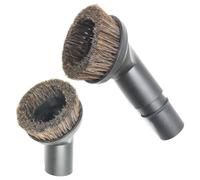 Boquilla giratoria de crin de caballo de 35 mm para aspiradoras Kärcher T7/T11/T14/NT20-30, diseño compacto y ligero para interiores de automóviles y tapicería, cabezal de cepillo suave que evita