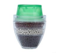 Boquilla giratoria de filtro de agua del grifo con capacidades multifunción y para tecnología a prueba de salpicaduras para aplicaciones de grifo en interiores (verde, 3 piezas)