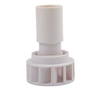Boquilla giratoria para acuario para filtro de pecera, salida de flujo de agua para paraguas para evitar obstrucciones, boquilla giratoria de plástico para tubos de 20 mm, 25 mm, 32 mm, doblado y (a