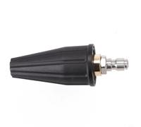 Boquilla giratoria para limpiador de alta presión 3600 PSI, boquilla turbo con 1/4" para acoplamiento rápido, boquilla giratoria de acero inoxidable para suciedad fuerte (030)