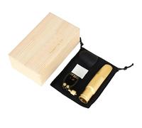 Boquilla Good Metal Tenors Saxofón B para tonales, transparente y fácil instalación, adecuada para varios niveles B Boquilla plana de latón