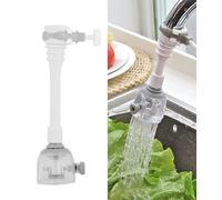 Boquilla grifo para cocina, dispositivo de extensión de la cabeza del rociador del grifo universal ducha de la para El Baño de La Cocina(Gray 18cm)