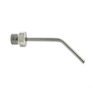 Boquilla inflable de acero inoxidable para bomba de aire, adaptador para colchón, piscina, juguetes, conector de válvula de llenado rápido, plateado (1 1)