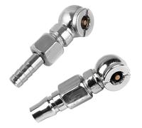 Boquilla inflable para neumáticos de coche, accesorios de portabrocas de doble cabeza, herramientas inflables para niños