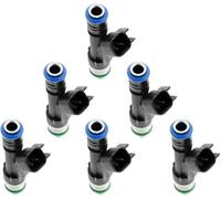 Boquilla Inyección Gasolina Motor para Mitsubishi Raider 3.7L 2006 2007 2008 2009 0280158020 53032701AA 6Pcs, Boquilla De Repuesto Inyección Gasolina Inyector Combustible.