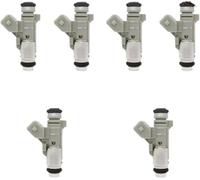 Boquilla Inyección Gasolina Motor para Peugeot 106 II 206 Hatchback/SW 1.4L 1996-2012 9625587380 IPM001 6pcs, Boquilla De Repuesto Inyección Gasolina Inyector Combustible.