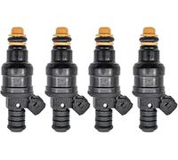 Boquilla Inyección Gasolina Motor para Volvo 760 780 1.8-2.9L 1981-1994 1995 1996 1997 1998 0280150725 4pcs, Boquilla De Repuesto Inyección Gasolina Inyector Combustible.