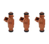 Boquilla Inyector 3 Boquillas De Inyector Combustible 0280156016 A1130780249 Para Benz CLK320 .2L V6 2003 Para CLK500 5.0L V8 2003-2006 Válvula