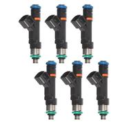 Boquilla Inyectores Combustible 6 Uds 0280158020 53032701AA Para Jeep Para Dodge Para Mitsubishi 3.7L 2004-2010 Reemplaza