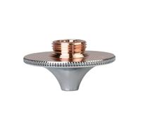 Boquilla láser, Boquillas láser de alta velocidad D28 32 mm M11 M14, cromadas en una o dos capas for cabezales piezas(D28 Hs Double,0.8mm)