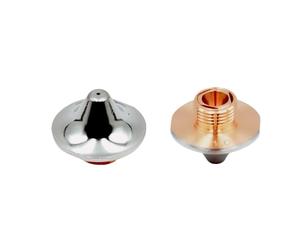 Boquilla láser de doble capa cromada for fibra D25 H20 M12, calibre 0,8mm a 4,0mm(Double,0.8mm)