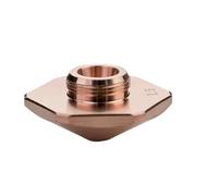 Boquilla láser, Portamuestras cerámico D28/32 M11/14 de una o dos capas, calibre 0,8-4. Boquilla láser for piezas corte por fibra(Bodor m14 single-5pcs,4.0mm)
