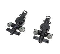 boquilla lavado faros Compatible con Subaru Para Forester 2009 2010 2011 2012 boquilla de pulverización para limpieza de faros delanteros tapa de chorro soporte y conector(2pcs)