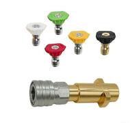 Boquilla Lavadora Presión Aluminio Kärcher K2-K7(B) | Conversión a 1/4", compatible K2-K7, instalación sin herramientas, ahorro de tiempo, ajuste seguro